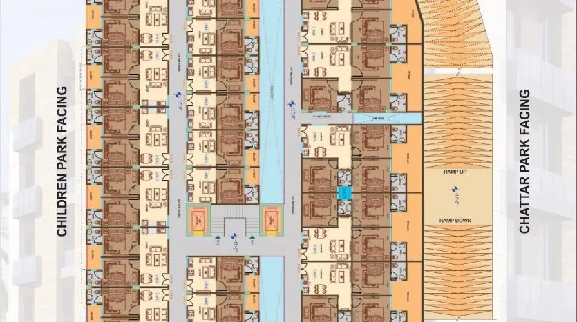 Tulip apartments Ground Floor Plan