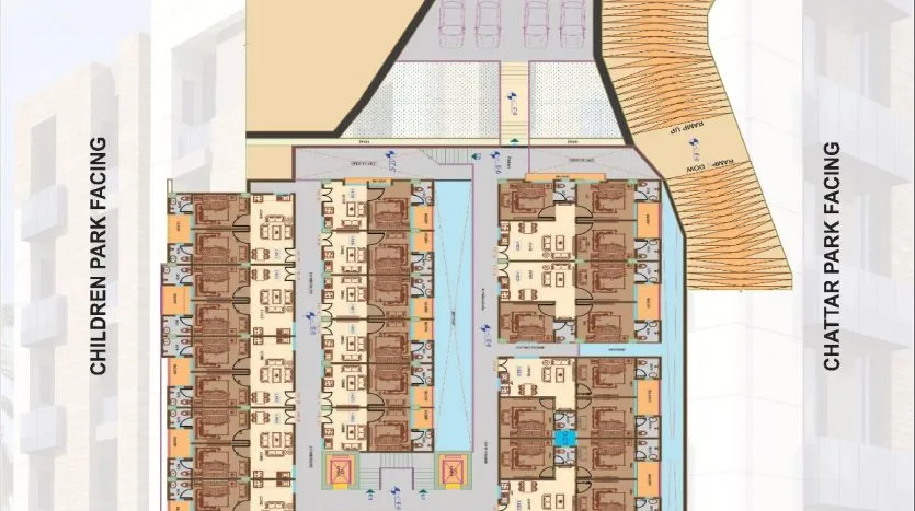 Tulip apartments 2nd & 3rd Floor Plan