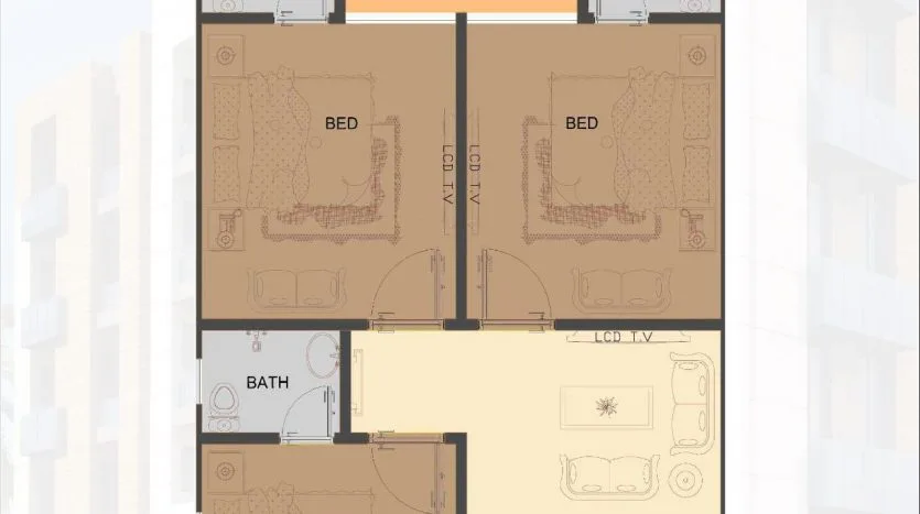 Tulip Apartments 3 Bedrooms