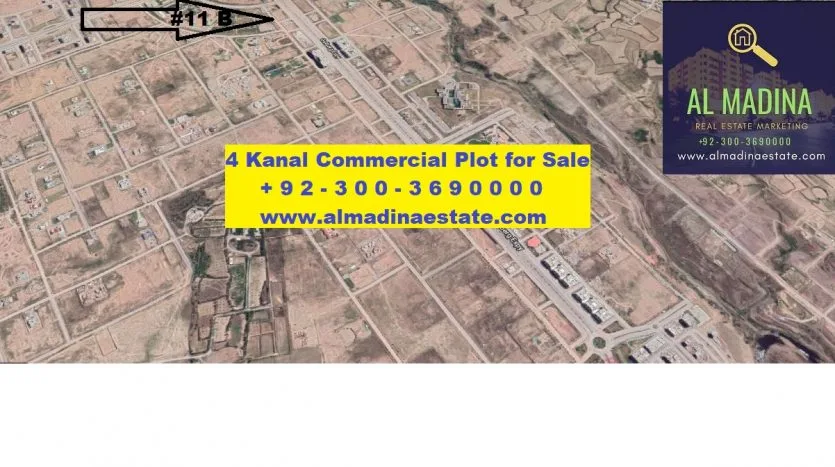 gulberg commercial plot for sale