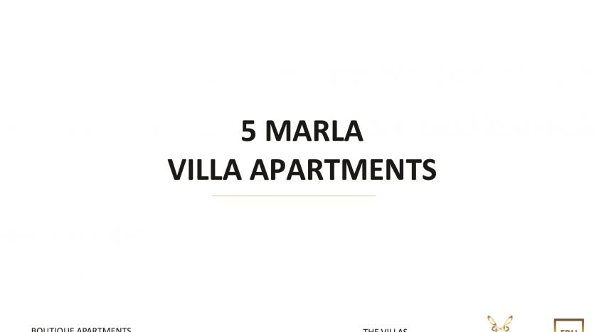 5 Marla Villa Apartment