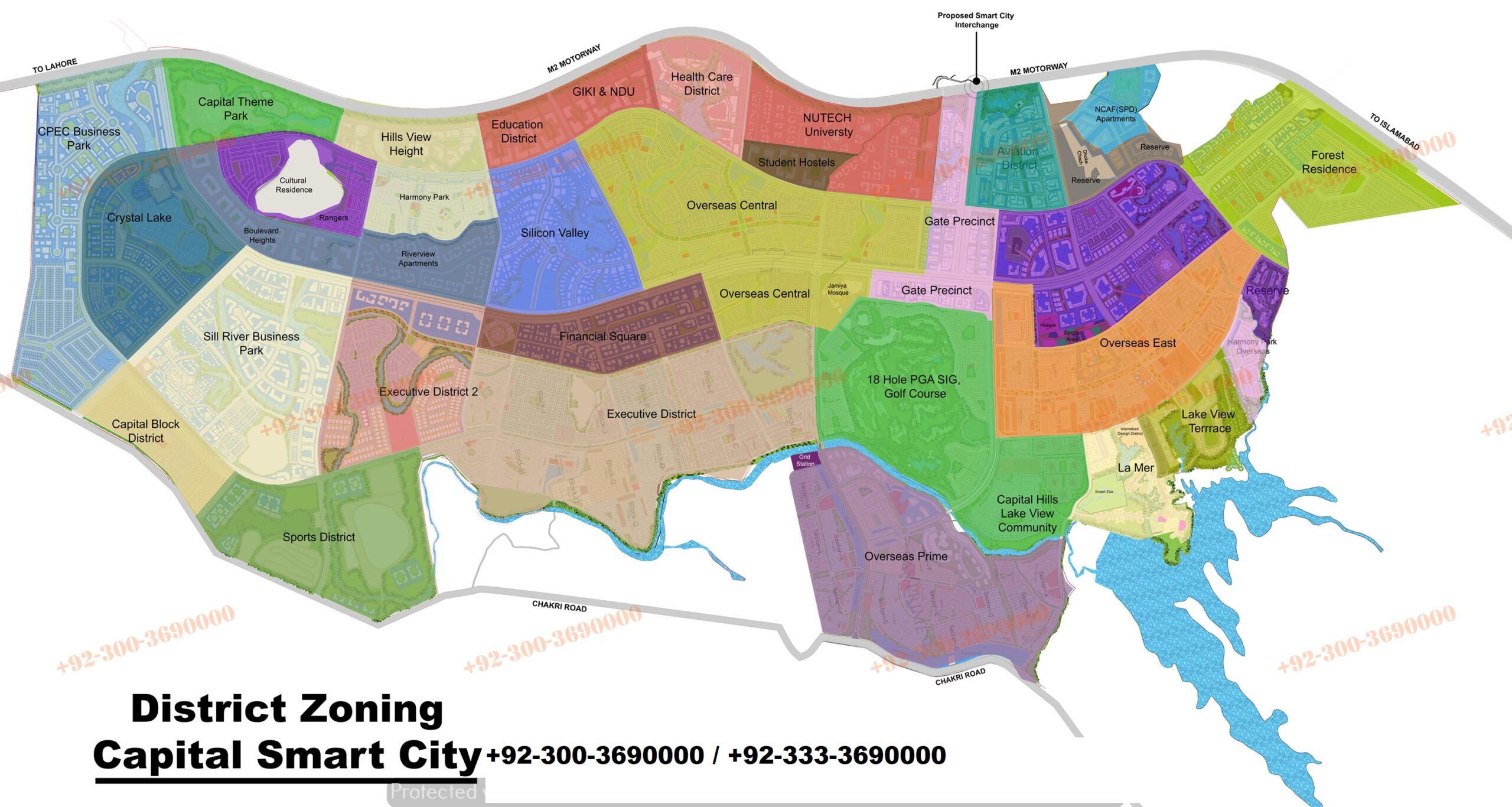 capital smart city zones masterplan