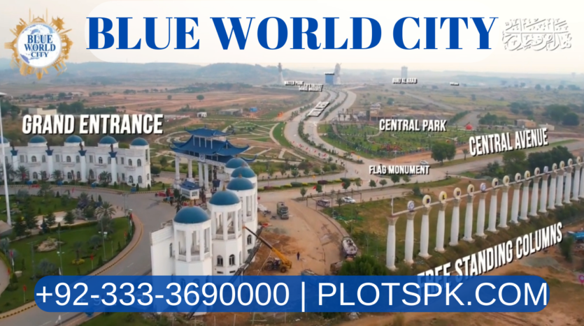 Blue world city Islamabad