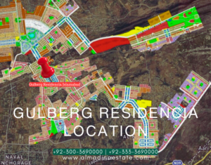Gulberg Residencia Location
