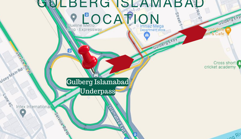 Gulberg Islamabad Location