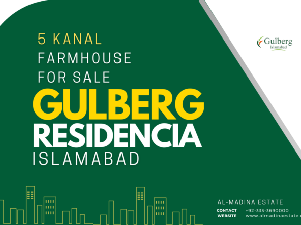 5 Kanal Farmhouse Plot in Gulberg Green