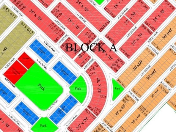 1.3 Kanal Developed & Possession-Ready Plot for Sale in Gulberg Residencia Block A