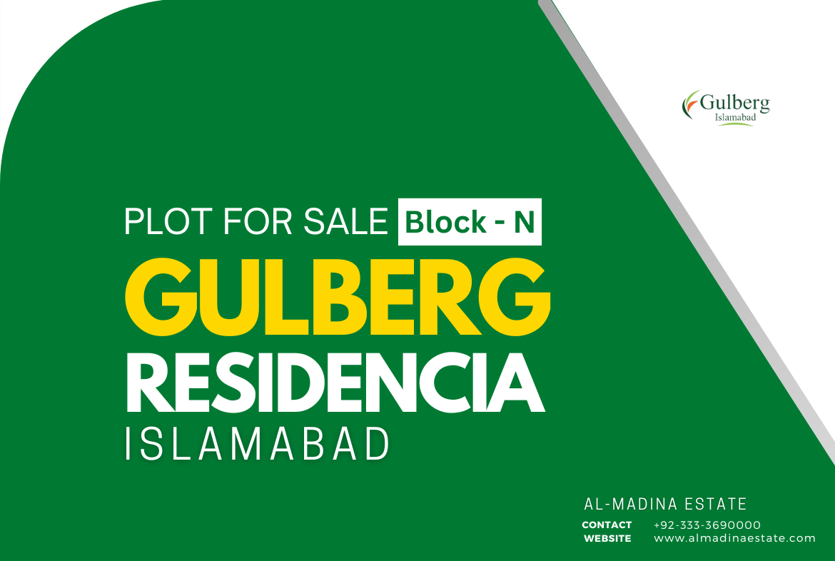 plot for sale in block N gulberg residencia islamabad