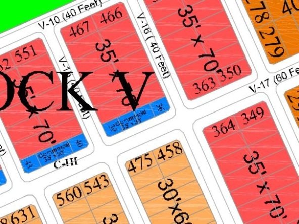 7 Marla Developed Possession Heighted Location Plot for Sale in Block V, Gulberg Residencia