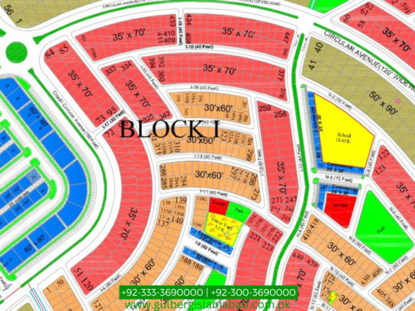 7 Marla Developed Corner Extra Land Plot for Sale in Block I, Gulberg Residencia - Islamabad